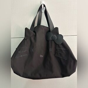 Hello Kitty Tote Bag All Black